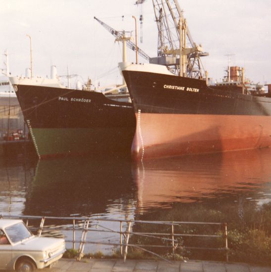 The Ohrmazd, the Paul Schr�der and the Christiane Bolten